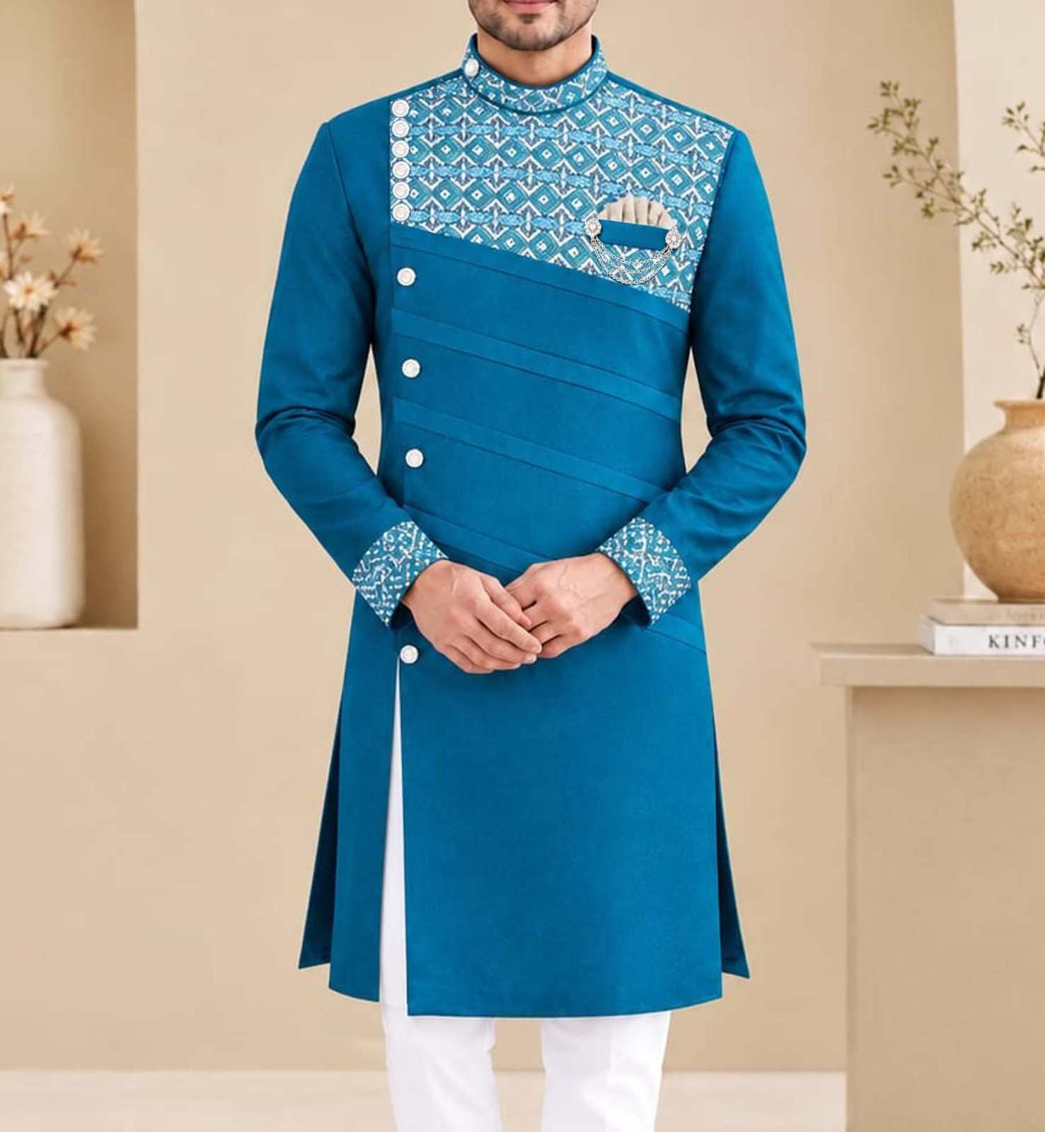 Sherwani Style Panjabi P-12LB
