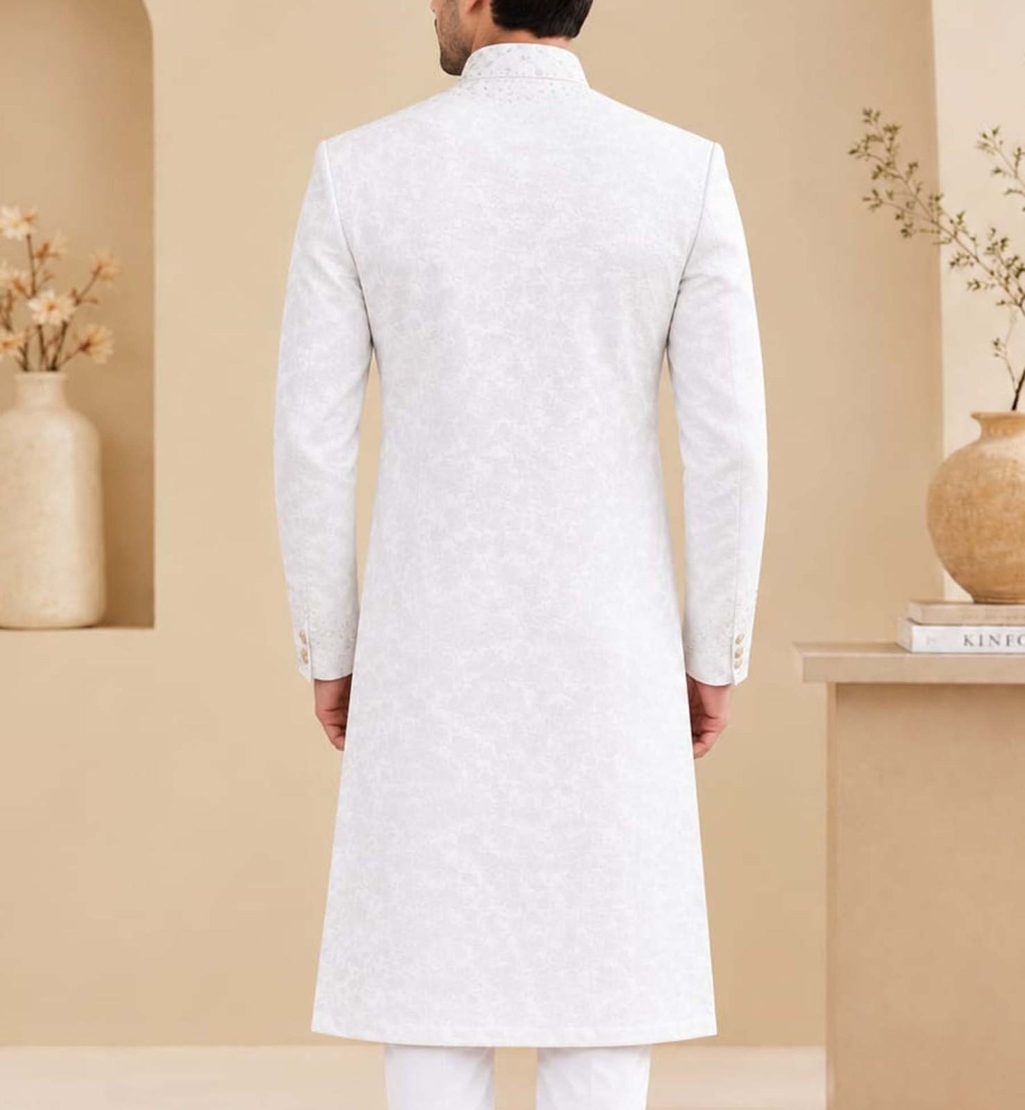 Sherwani Style Panjabi P-12WS