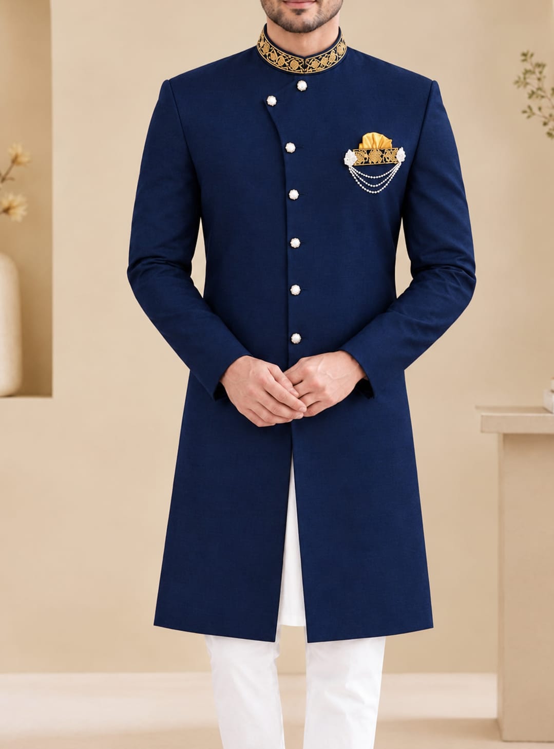 Sherwani Style Panjabi P-12NS