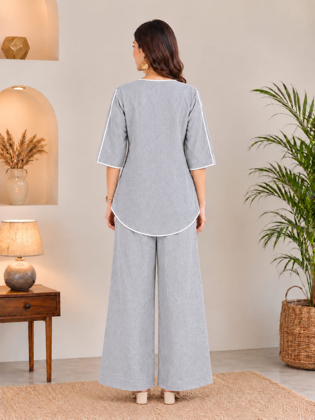 Women’s Top & Bottom Two Piece Western Tops LD-1A
