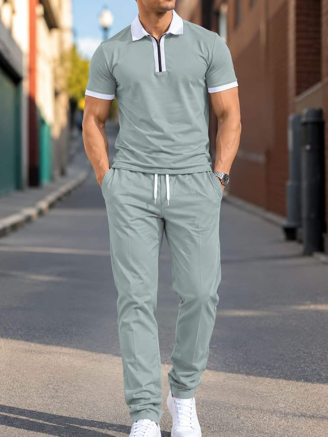 Premium Short Sleeve & Trouser Set PS-1L